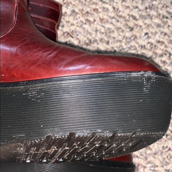 Dr Martens Caitlin platform boots 9 41 wine - Picture 7 of 8